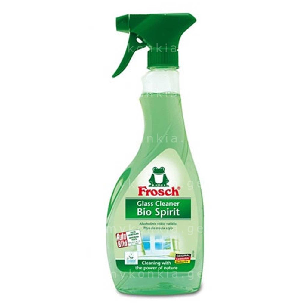 FROSCH შუშის საწმენდი სპრეი სპირტით, 500 მლ