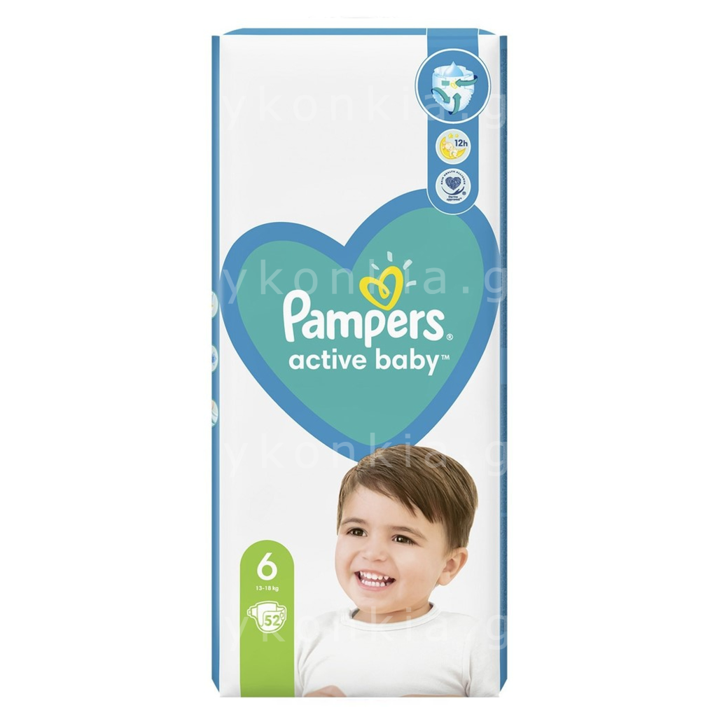 PAMPERS საფენი 6 ზ 52ც