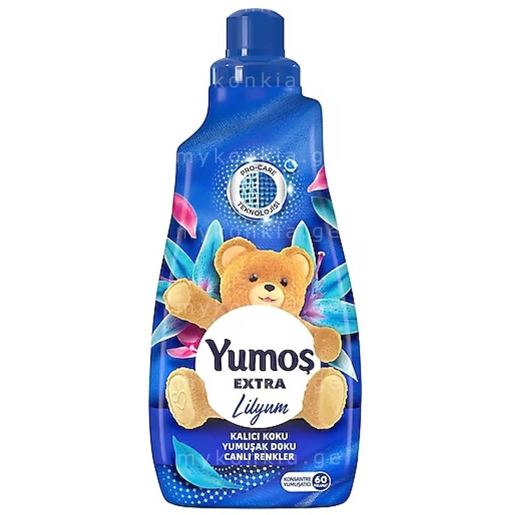 სარეცხის დამარბილებელი YUMOS ცისფერი 1440 მლ