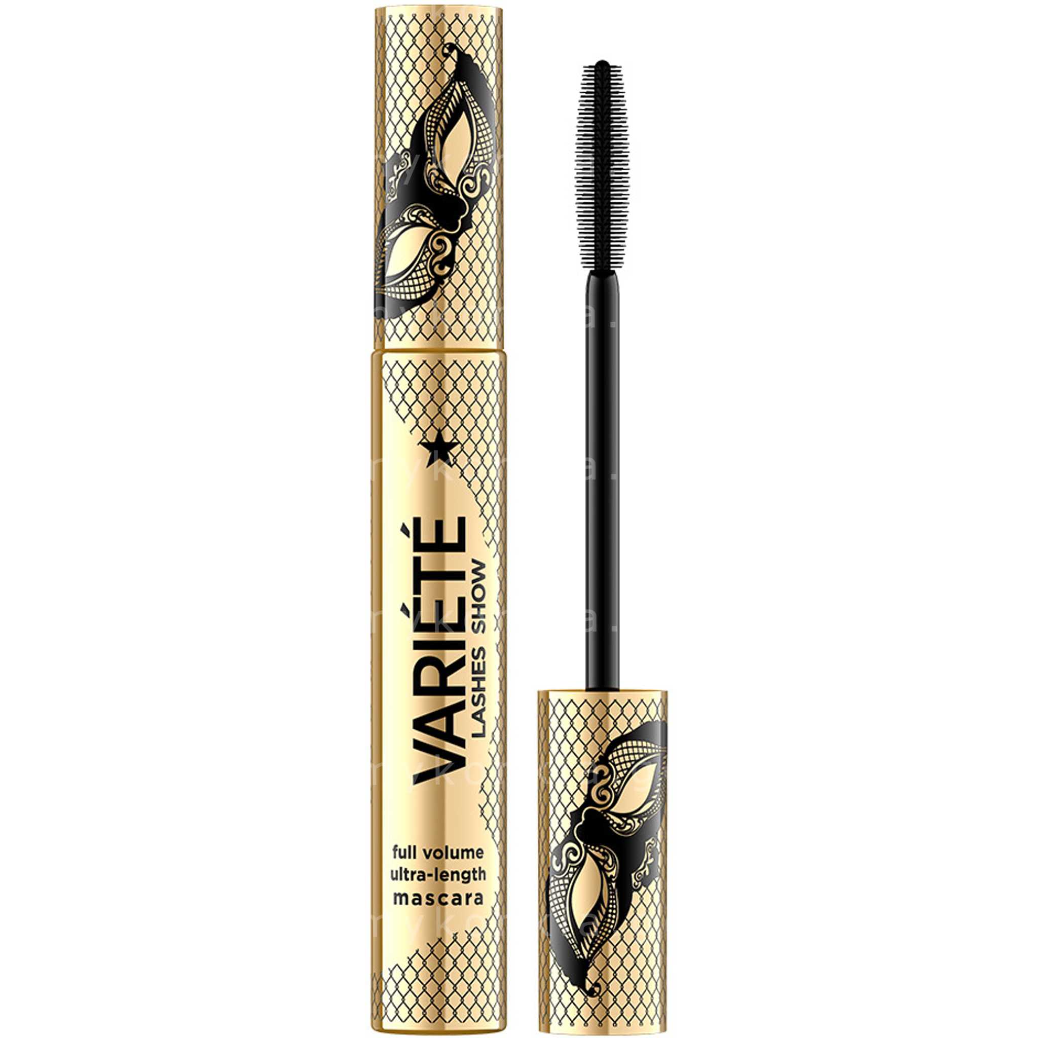 მოცულობის თვალის ტუშიVARIETE LASHES SHOW, 10 მლ EVELINE 1 მოცულობის თვალის ტუშიVARIETE LASHES SHOW, 10 მლ EVELINE