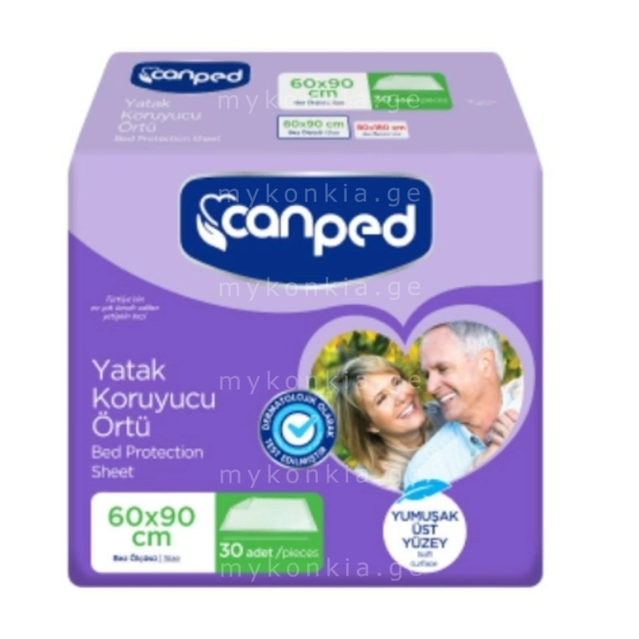 CANPED ქანპედი ზეწარი (30) (60X90) 1 CANPED ქანპედი ზეწარი (30) (60X90)