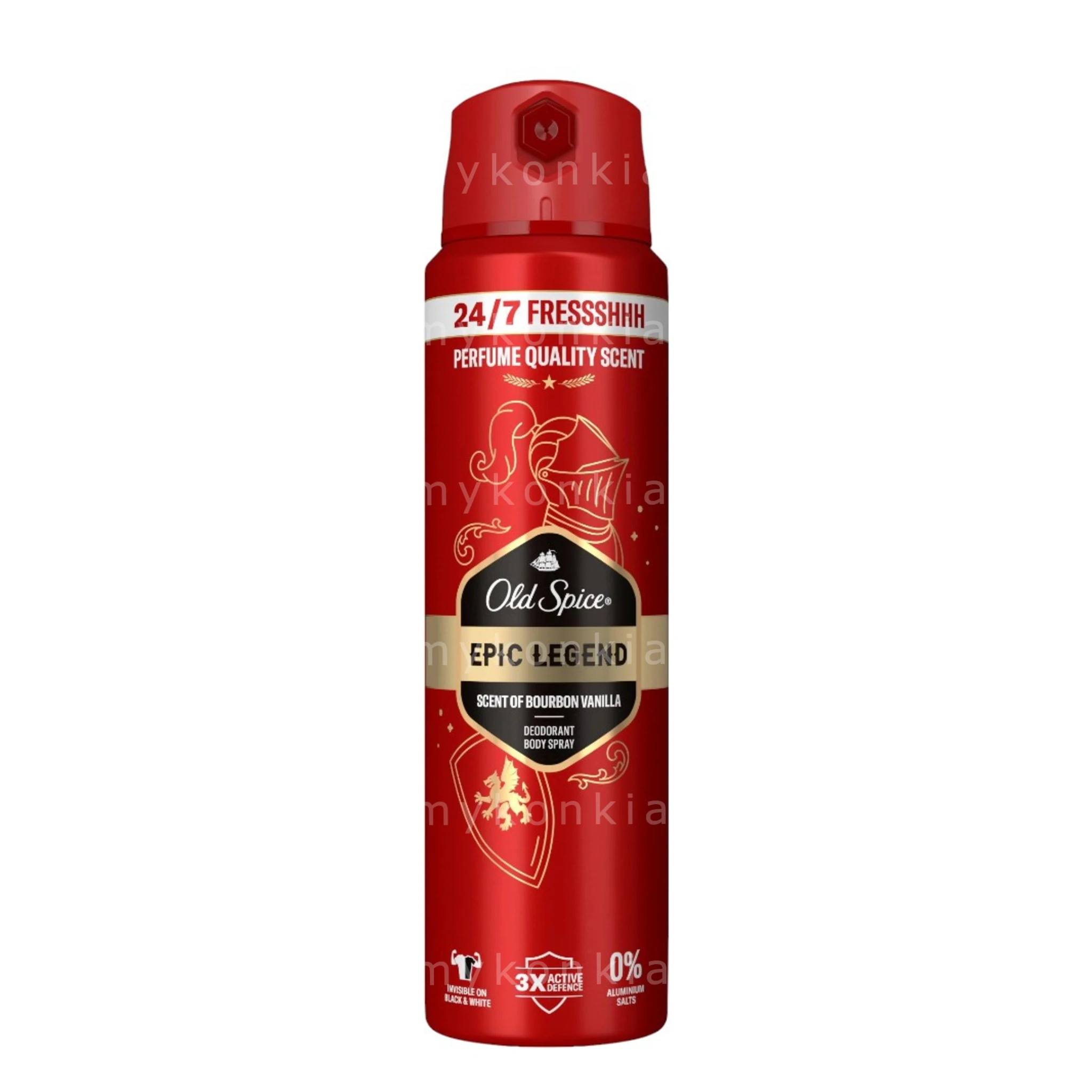 OLD SPICE დეო სპრეი ლეგენდა 150მლ 1 OLD SPICE დეო სპრეი თეთრი წყალი 150მლ