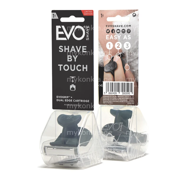 EVO SHAVE BLACK ONIX -საპარსი საშუალება დამატებით კასეტით 1 EVO SHAVE BLACK ONIX -საპარსი საშუალება დამატებით კასეტით