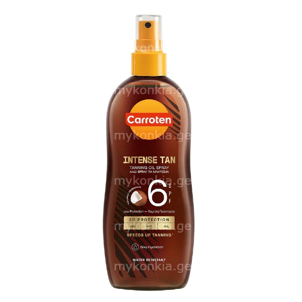 CARROTEN SPF6 გასარუჯი ინტენსიური ზეთი-სპრეი 200მლ 1 5201314180326