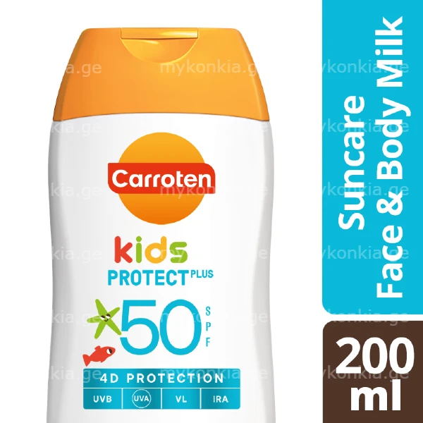 CARROTEN SPF50 მზისგან დამცავი რძე R21 (საბავშვო) 200მლ 1 5201314180432