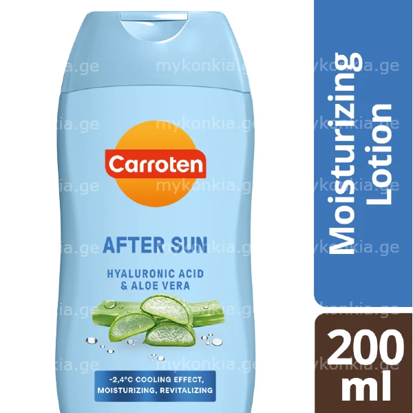 CARROTEN ALOE მზის შემდგომი დამატენიანებელი ლოსიონი 200მლ 1 5201314192121