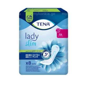 მთავარი 74 TENA ტენა ლეიდი ექსტრა პლიუსი 8ც უროლოგიური საფენი