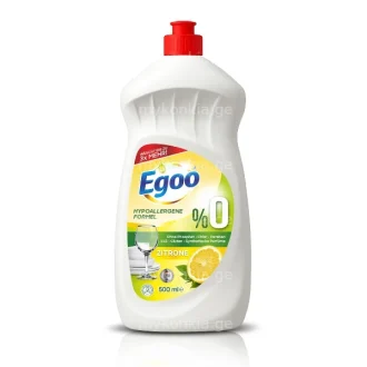 მთავარი 69 Egoo ჭურჭლის სარეცხი სითხე 500 მლ ლიმონი